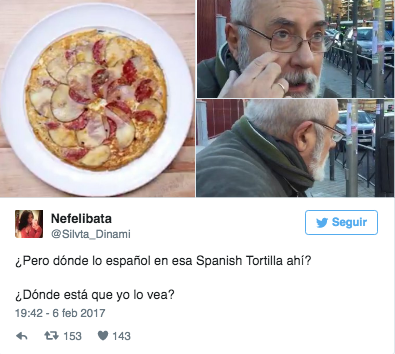 Reacciones a la Spanish tortilla Tasty