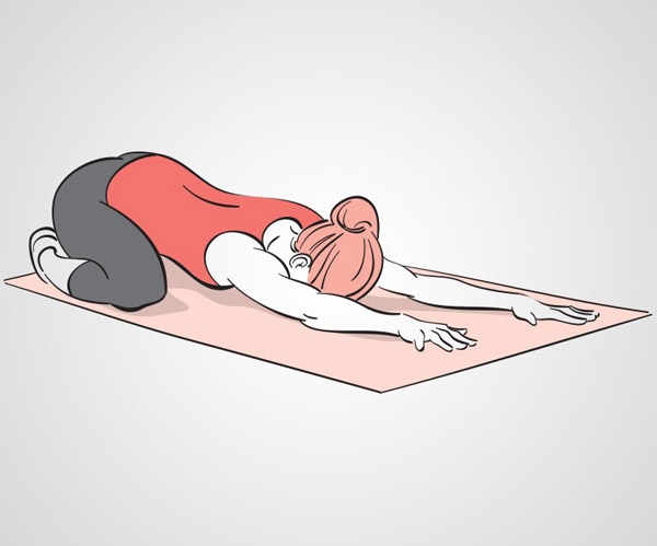 Posturas de yoga para aliviar el dolor menstrual 