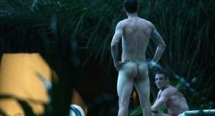 Los futbolistas de Croacia, desnudos en la piscina