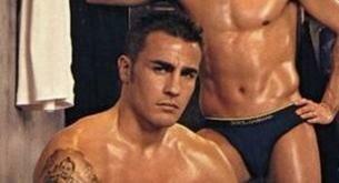 Fotos de Cannavaro desnudo o casi