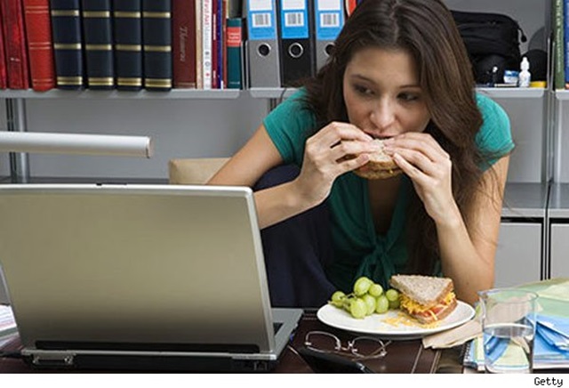 Cómo cuidar la dieta en el trabajo