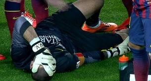 La lesión de Valdés por la que el Mónaco lo rechaza