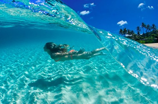 Beneficios de bañarse en el mar