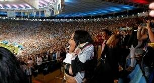 Fotos de Rihanna desnuda y despendolada durante el Mundial
