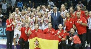 Plata de leyenda para las chicas de la Selección Española de Baloncesto 