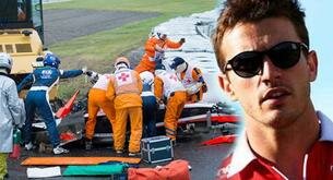 El piloto Jules Bianchi sufre una lesión cerebral y permanece en estado crítico