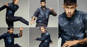 Los jugadores del Barça marcan culo con estos vaqueros