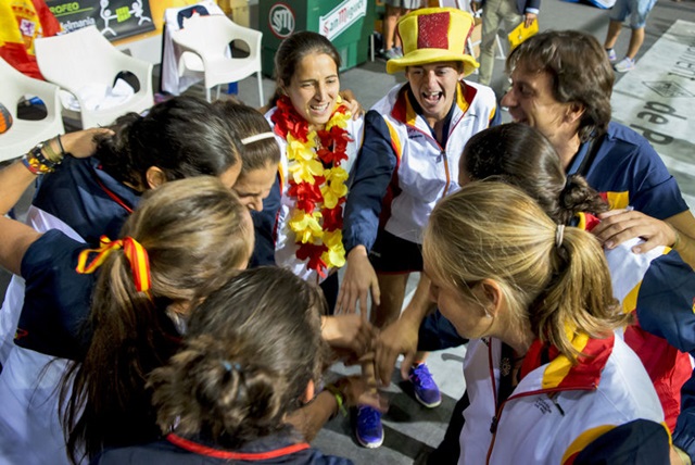 La Selección femenina de pádel, campeona del mundo