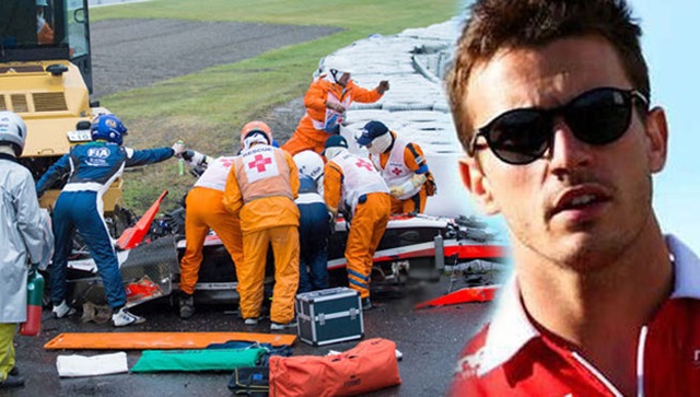 El piloto Jules Bianchi sufre una lesión cerebral y permanece en estado crítico