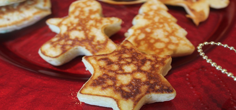 Recetas saludables: Tortitas de Navidad