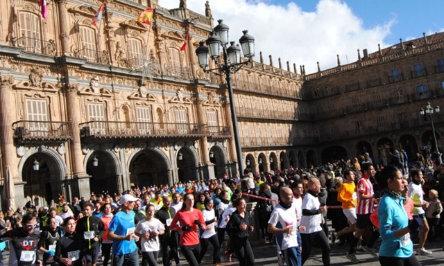 La San Silvestre de Salamanca bromea con hacer un control antidopaje y muchos corredores se retiran