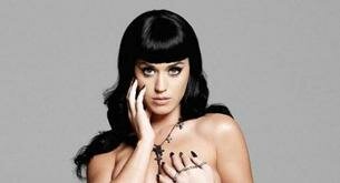La estrella del descanso de la Superbowl, Katy Perry desnuda