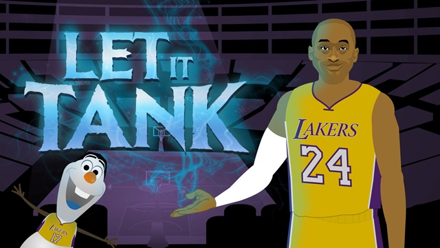 Kobe Bryant versiona la canción de Frozen... con la mala temporada de los Lakers 