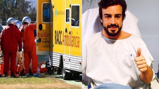 "Fernando Alonso estuvo inconsciente tras sufrir el accidente"
