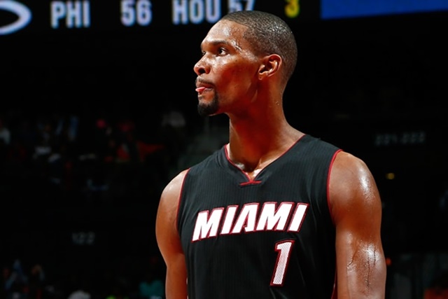 El NBA Chris Bosh tiene un coágulo en el pulmón y no volverá a jugar esta temporada