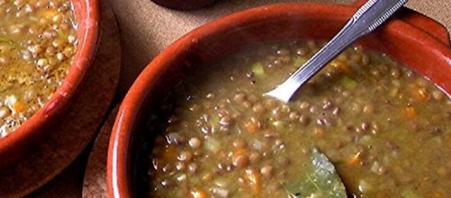 Recetas saludables: lentejas con verduras