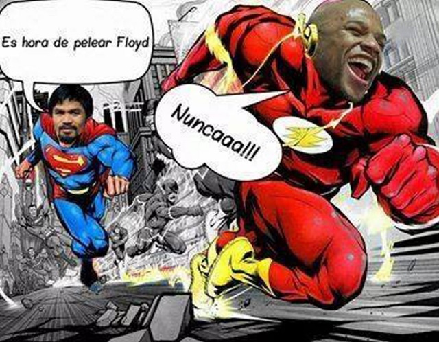 Te vas a partir de risa con los mejores memes del Combate del Siglo entre Mayweather y Pacquiao