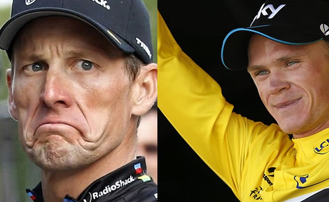 Armstrong insinúa que Chris Froome se ha dopado Armstrong insinúa que Chris Froome se ha dopado