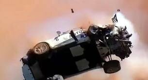 El vídeo del espectacular accidente de Pedro Piquet Jr.
