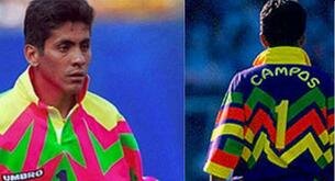 Los uniformes de Jorge Campos: El portero que odiaba a los epilépticos