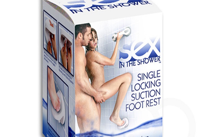 La línea de accesorios para practicar sexo seguro en la ducha La línea de accesorios para practicar sexo seguro en la ducha