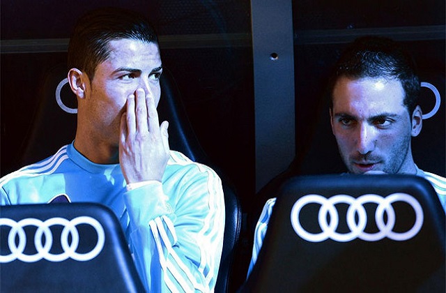¡Guerra entre Cristiano e Higuaín! ¡Guerra entre Cristiano e Higuaín!