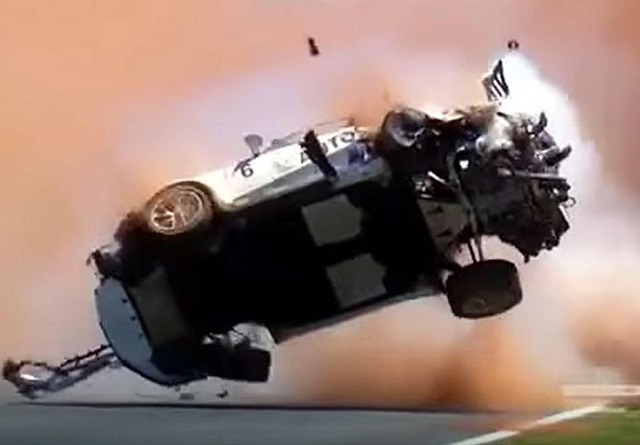 El vídeo del espectacular accidente de Pedro Piquet Jr.