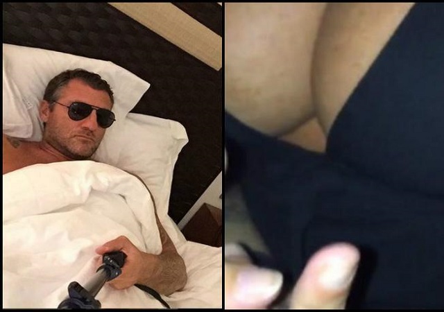 El tórrido vídeo de Christian Vieri manoseando a una mujer