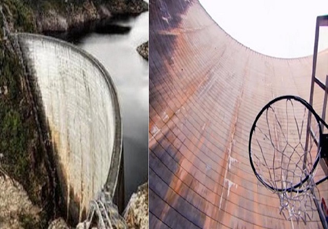 El increíble vídeo de la canasta desde más de 125 metros del altura El increíble vídeo de la canasta desde más de 125 metros del altura