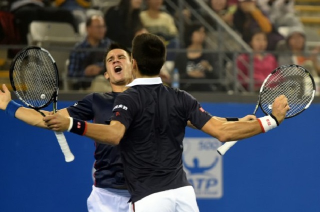 Los hermanos Djokovic causan sensación en China