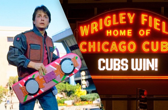 Los Cubs a punto de cumplir las predicciones de Regreso al Futuro II Los Cubs a punto de cumplir las predicciones de Regreso al Futuro II
