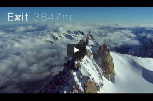 El vídeo de un salto base desde 4000 metros que te helará la sangre