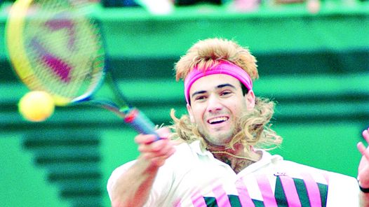 andre agassi roland garros