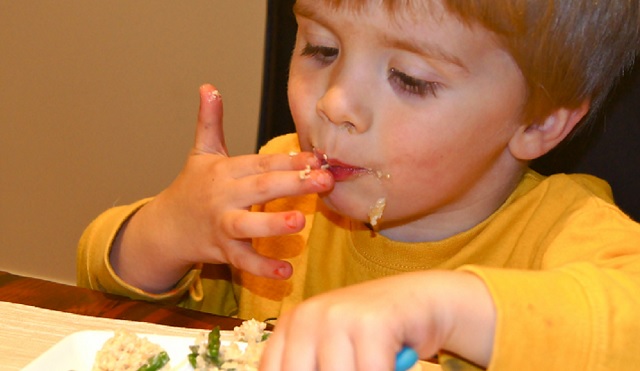 quinoa para niños