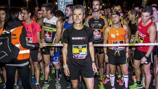 Martín Fiz, ganador de la Maratón de Nueva York