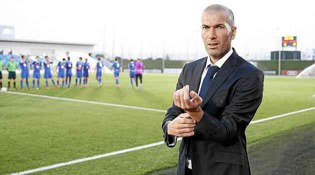 Zidane, futuro entrenador del Real Madrid Zidane, futuro entrenador del Real Madrid