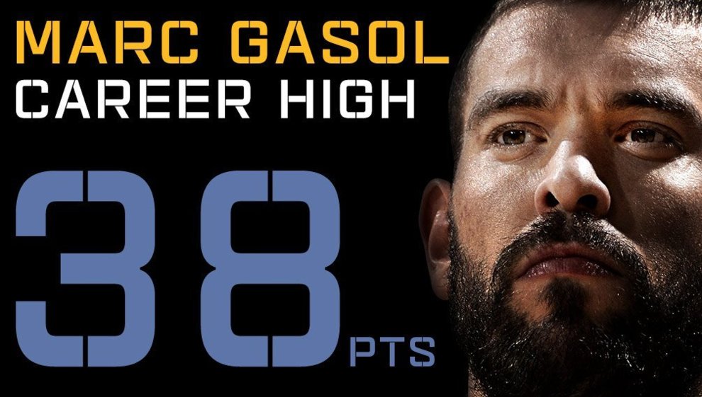 Los 38 puntos de Marc Gasol Los 38 puntos de Marc Gasol