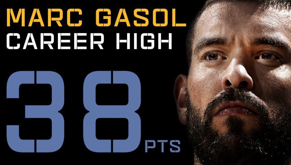 marc gasol 38 puntos