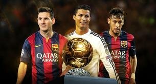 Messi, Neymar y Ronaldo, finalistas del Balón de Oro 2015