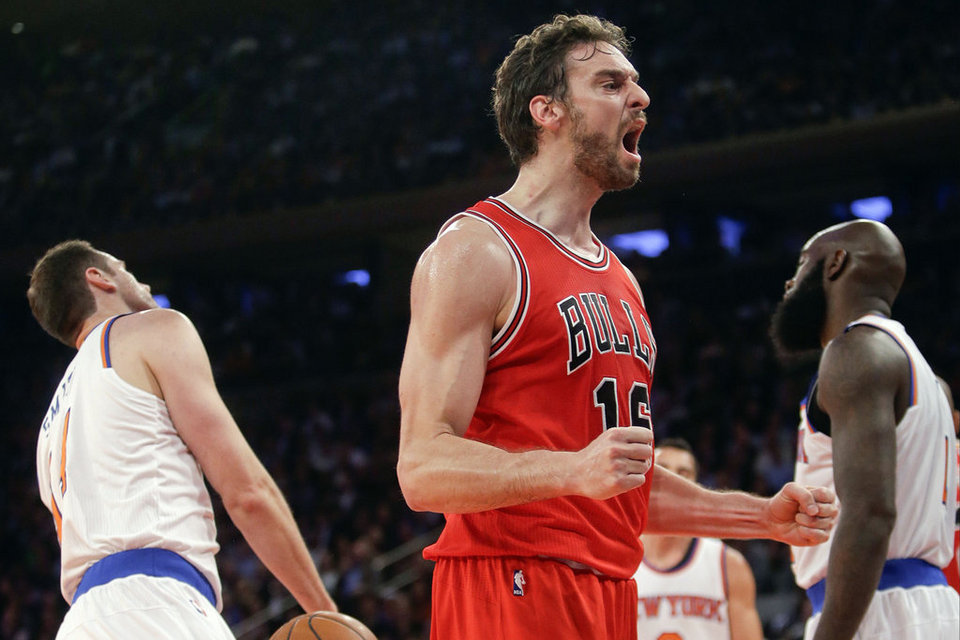 Pau Gasol cumple 100 partidos con los Bulls