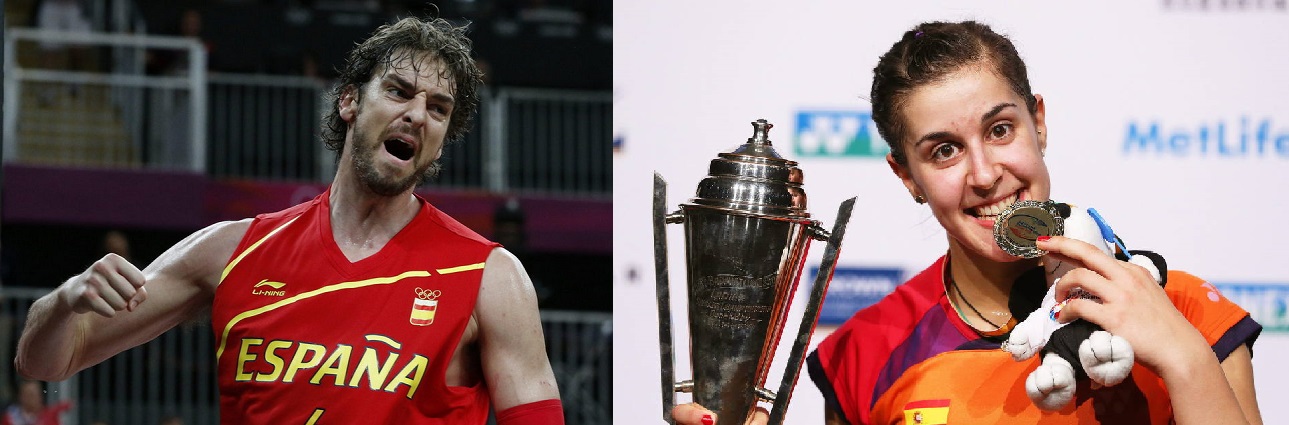 pau gasol y carolina marin