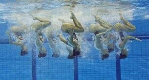 Los mejores momentos de la natación sincronizada