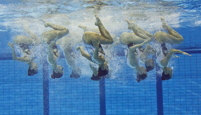 Los mejores momentos de la natación sincronizada