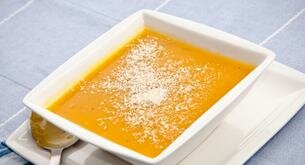 Receta del día: crema de calabaza y zanahoria