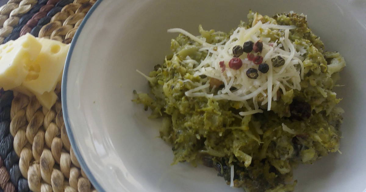 Receta para tontos: revuelto de brocoli con queso