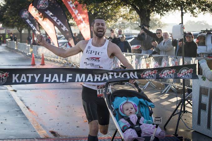 Record de media maratón con carrito de bebé