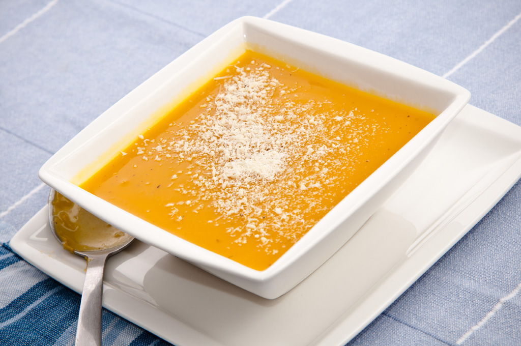 Receta del dĂa: crema de calabaza y zanahoria Receta del dĂa: crema de calabaza y zanahoria