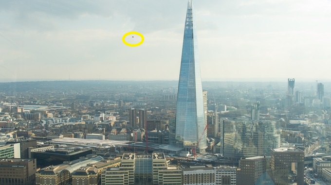 Salto base desde la torre más alta de Londres