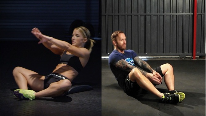 Cómo hacer abdominales de crossfit Cómo hacer abdominales de crossfit