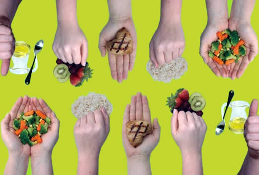 ¿Sabes cuál es la dieta de la mano?